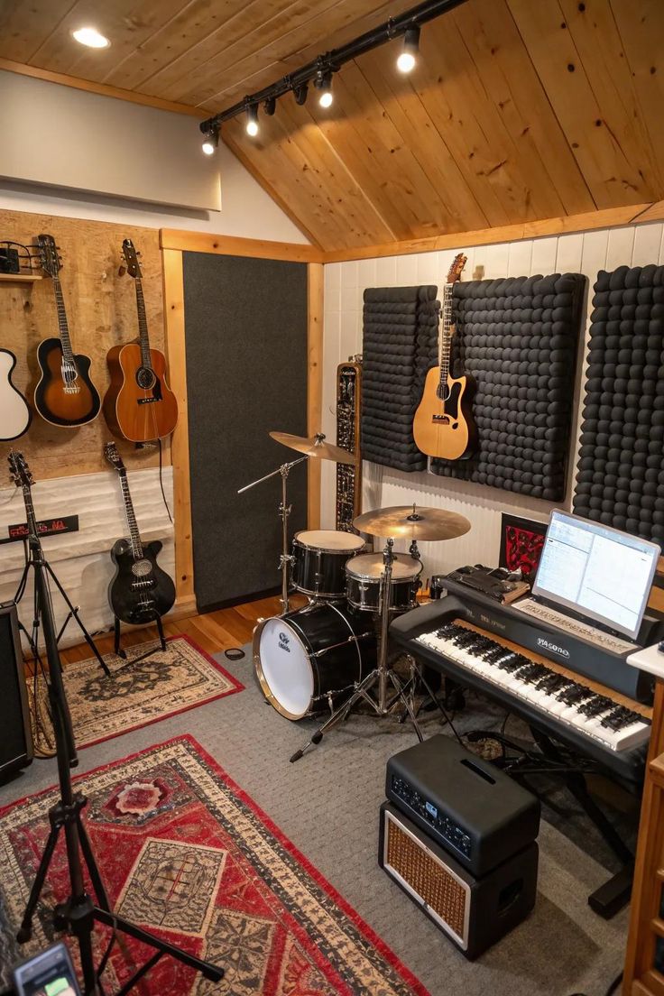 Exklusives Frankfurter Musikstudio Hintergrund